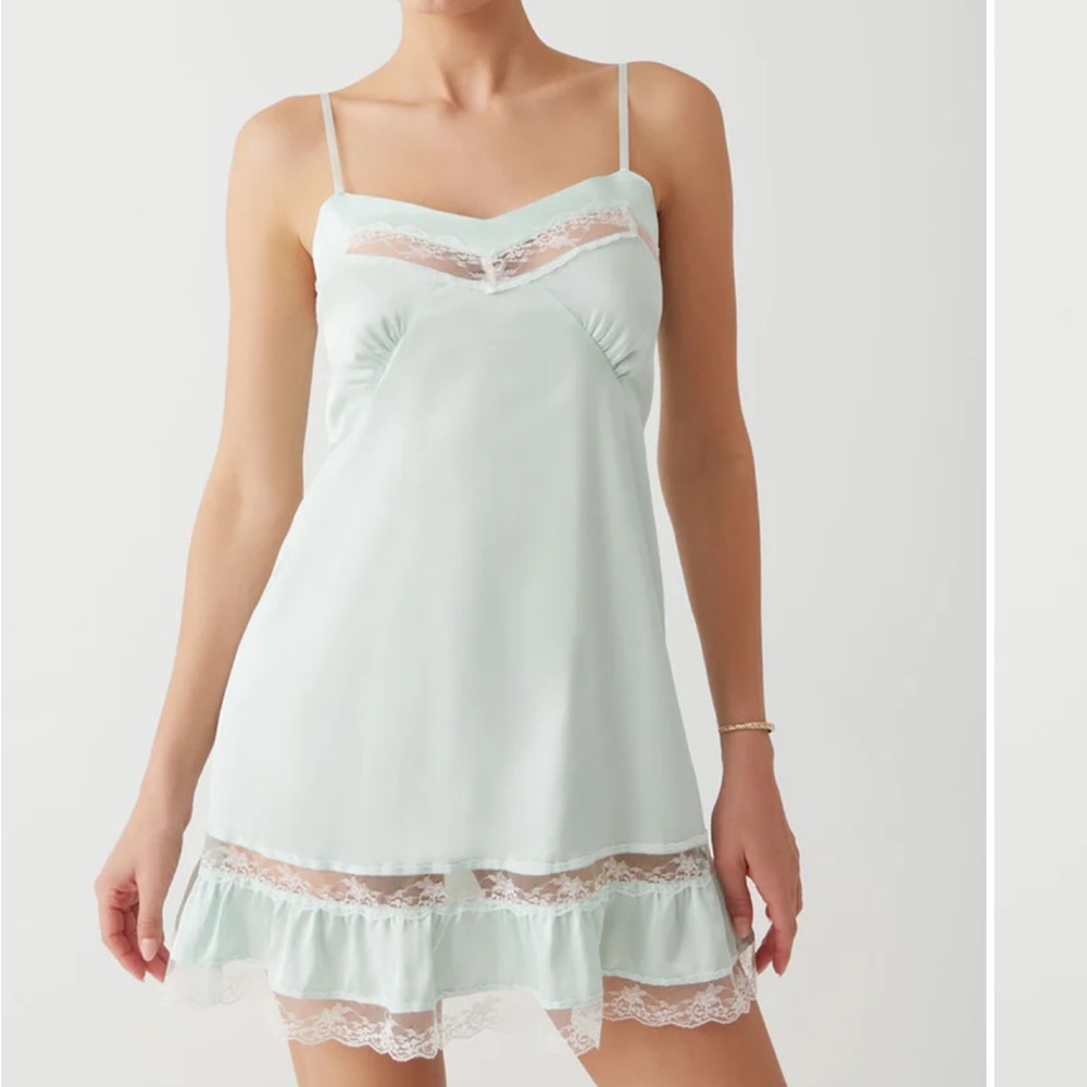 Frankie’s Bikini’s Carson Satin Mini Dress